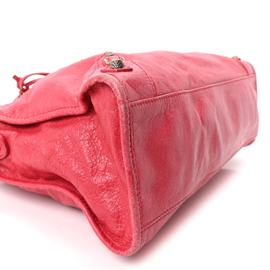 Agneau Giant 12 Rose Gold Hardware City Rose Thulian