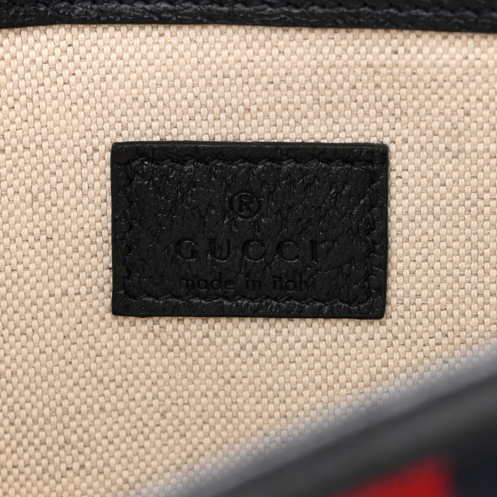 GG Supreme Monogram Web Small Ophidia Belt Bag 90 36 Beige Navy