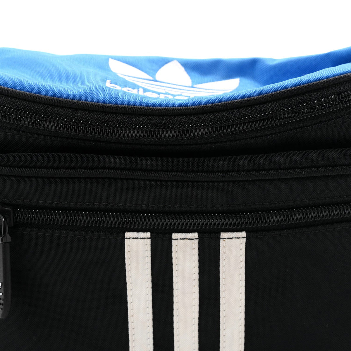 X ADIDAS Nylon Belt Bag Black Blue