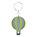 Chevre Hot Air Balloon Key Ring Key Chain Multicolor