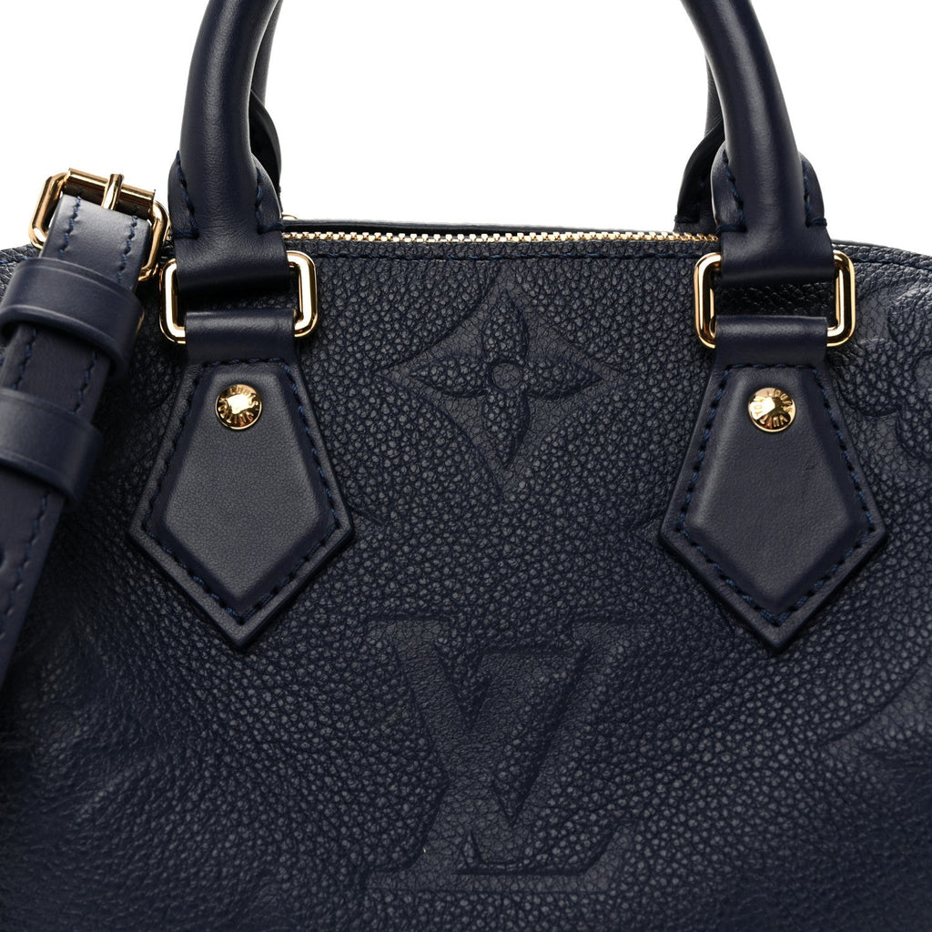 Empreinte Monogram Giant Speedy Bandouliere 20 Navy