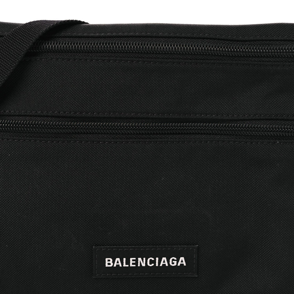 Nylon Explorer Crossbody Pouch Black