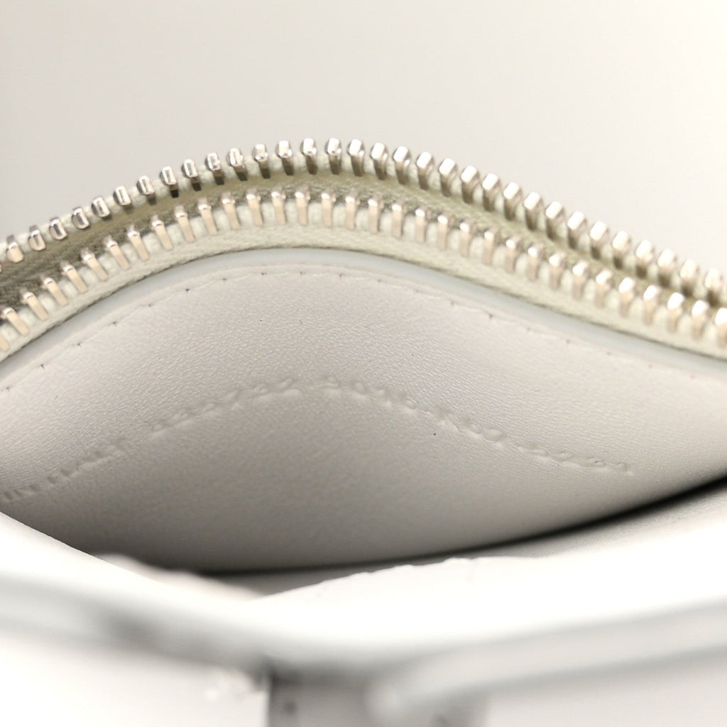 Smooth Calfskin Mini Bel Air Carry All Bag White