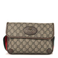 GG Supreme Monogram Neo Vintage Web Belt Bag Brown
