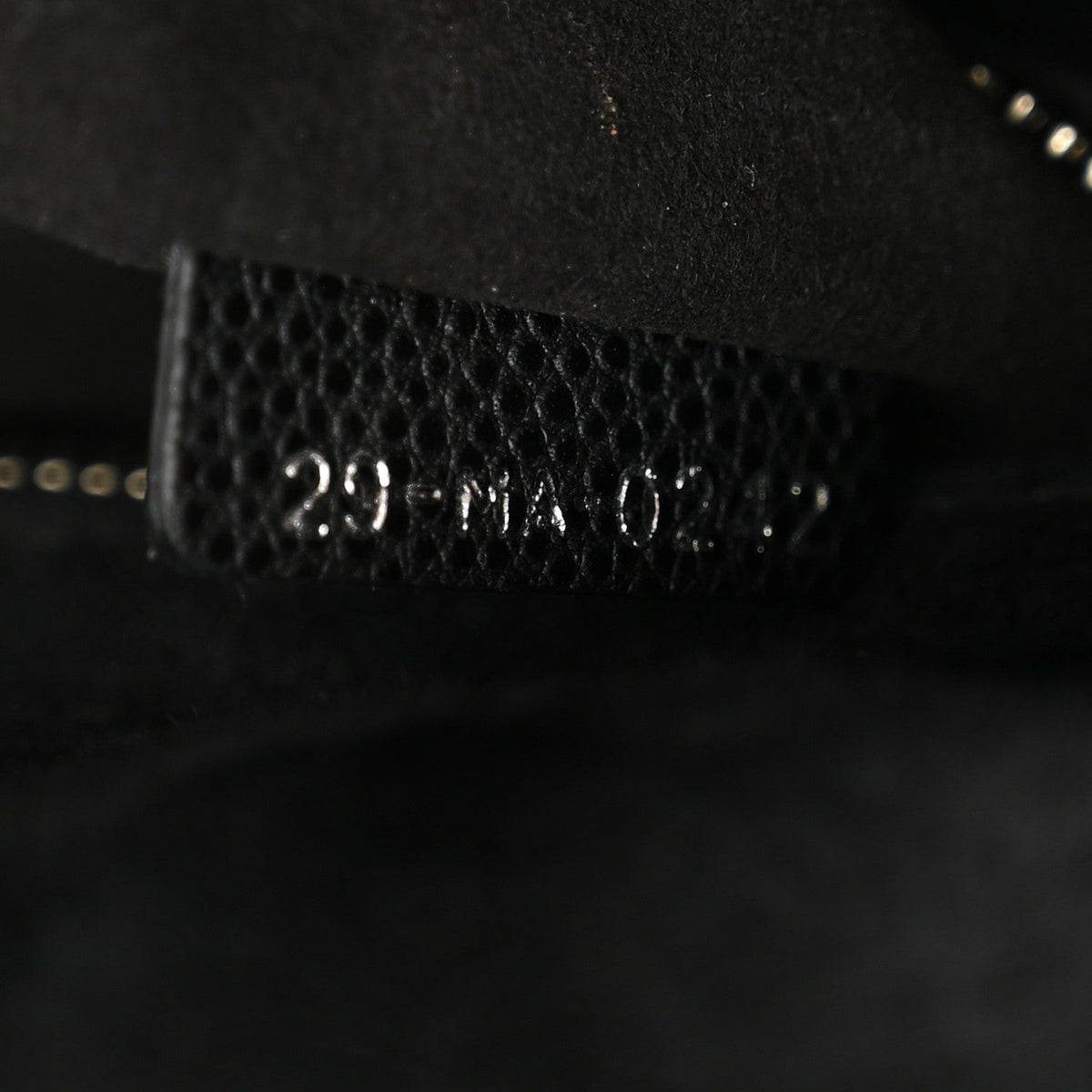 Grained Calfskin Cannage Medium Lady Dior Black