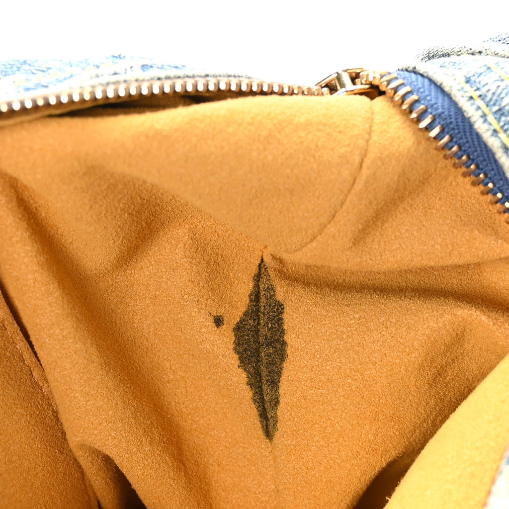 Monogram Denim Baggy PM Blue