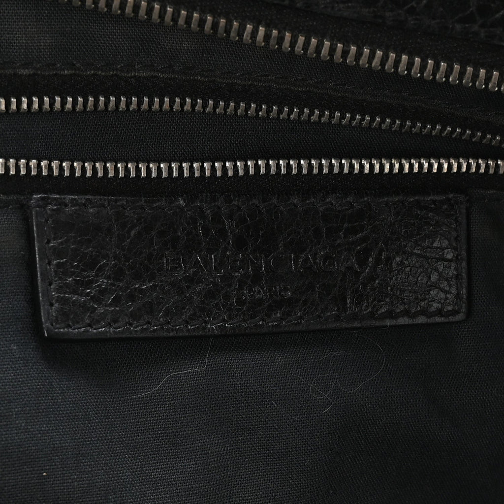 Agneau Classic Hardware Mini Folder Black