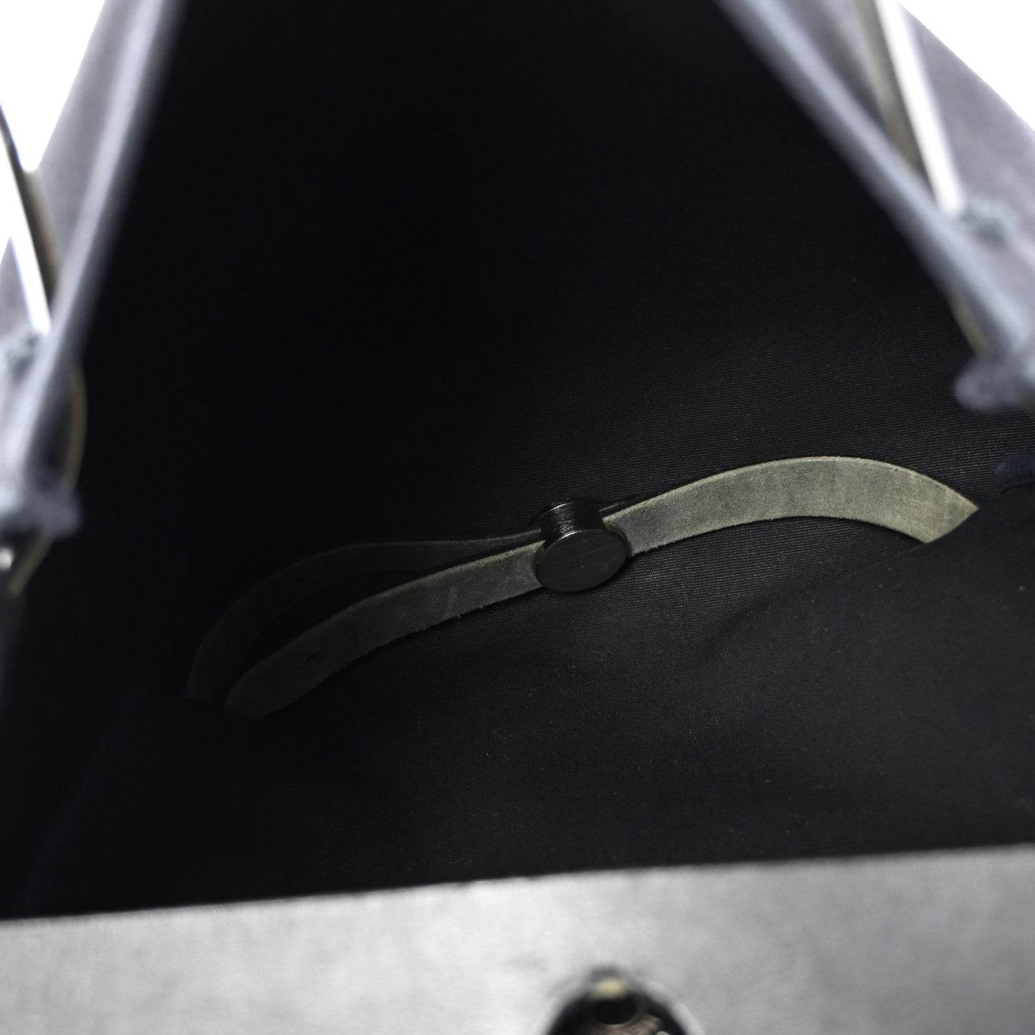 Toile Vache Calfskin Herbag 30 PM Backpack Black