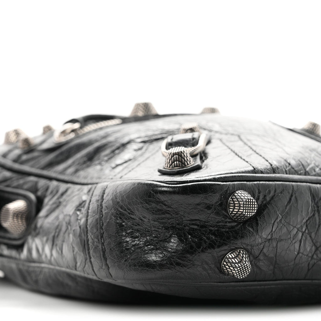 Agneau Arena Le Cagole Crossbody Bag Black