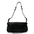 Agneau Arena Monochrome Small Le Cagole Sling Bag Black
