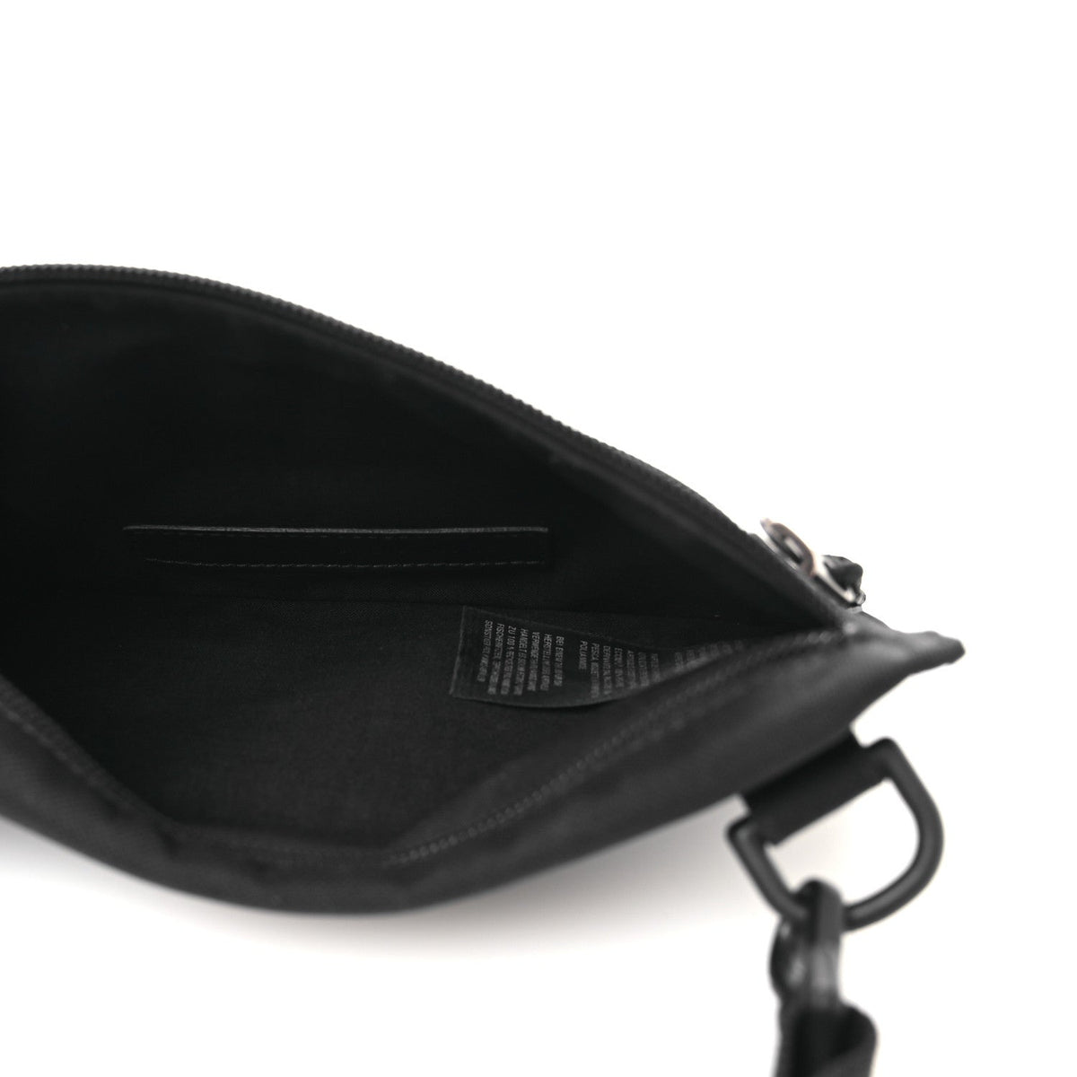 Nylon Explorer Crossbody Pouch Black