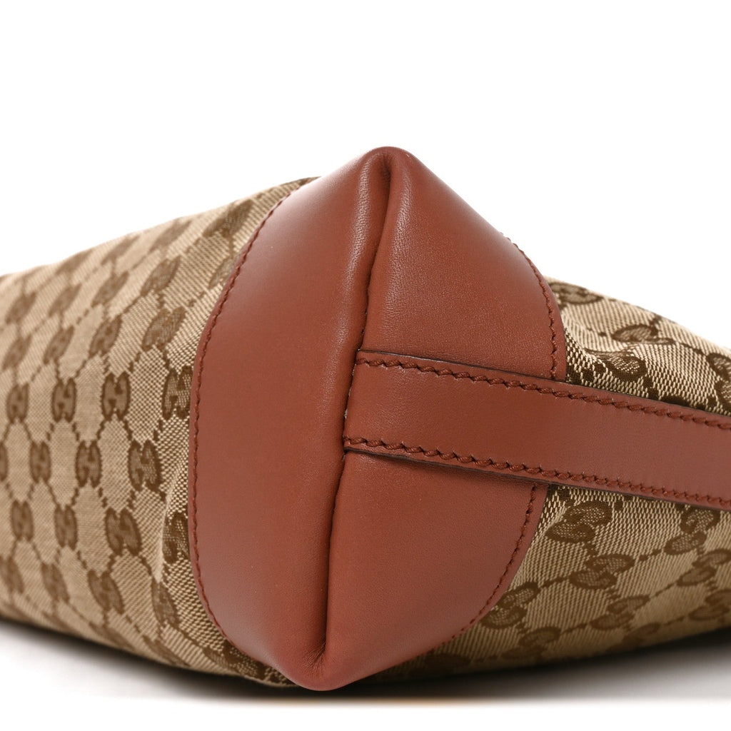 Monogram Small Craft Tote Brown