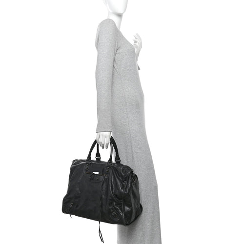 Agneau Classic Hardware Kraft Black