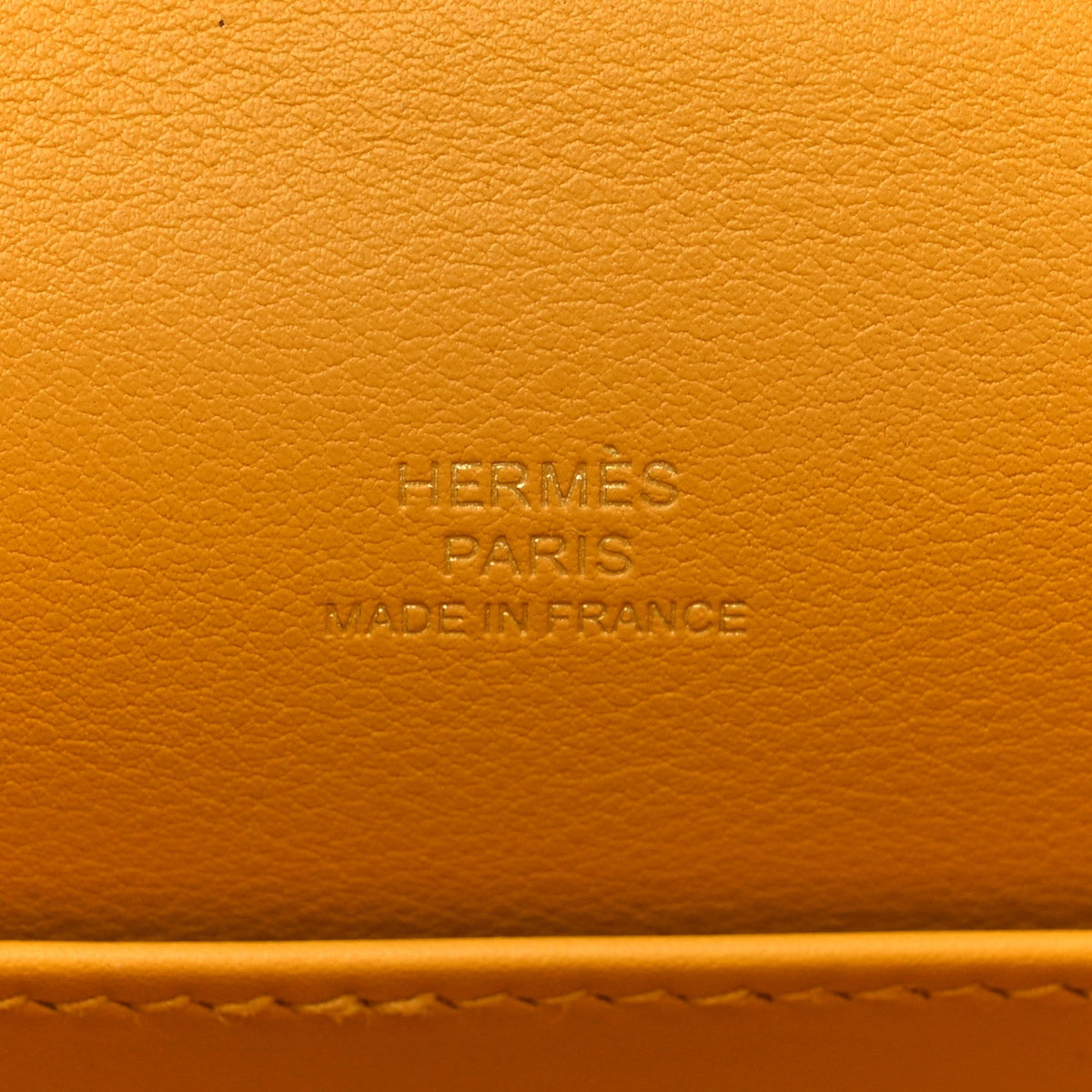 Swift Kelly Pochette Clutch Jaune Ambre