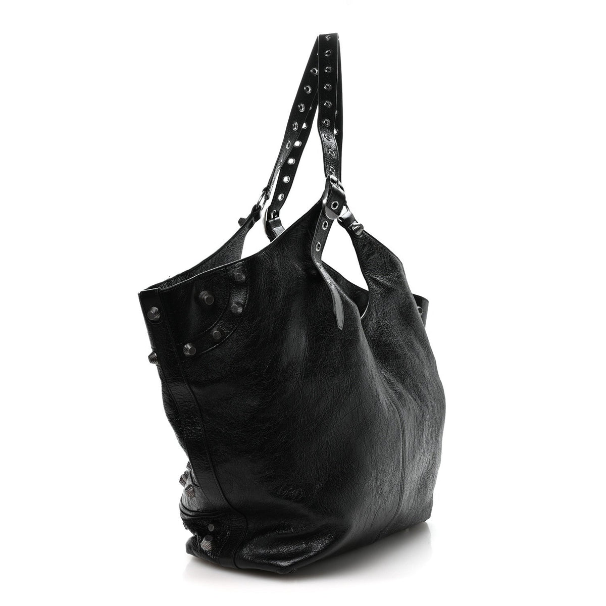 Agneau Arena Large Le Cagole Carry All Bag Black