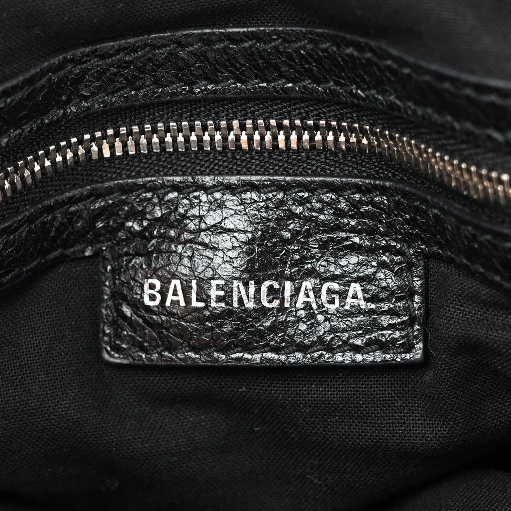 Agneau Arena Small Le Cagole Bucket Bag  Black
