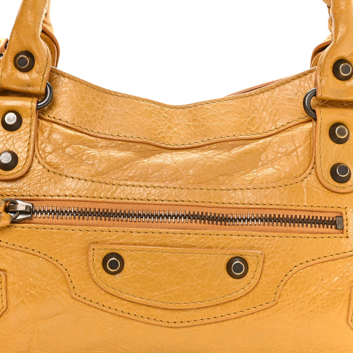 Agneau Classic Hardware First Jaune Moutarde
