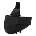 Grained Calfskin Kim Jones Saddle Bag Black