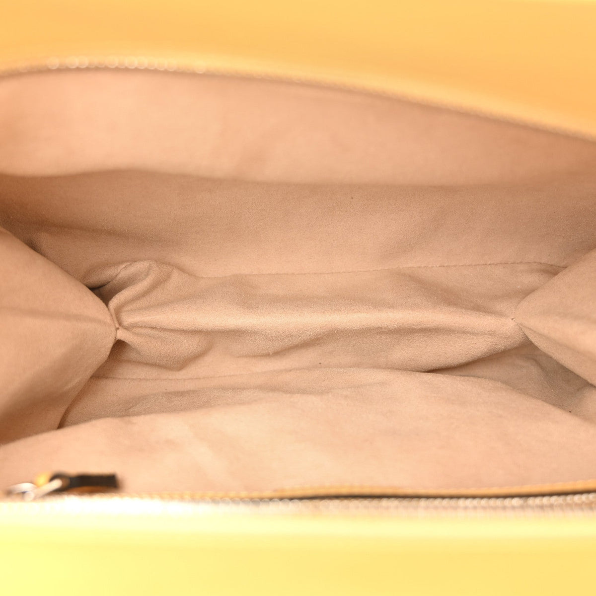 Senna Calfskin Petite GG Small Tote Bag Sunny Yellow