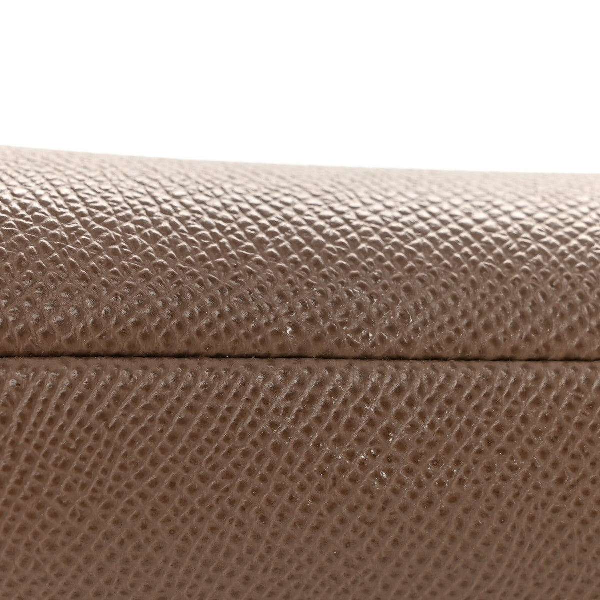 Grained Calfskin Saddle Bag Warm Taupe