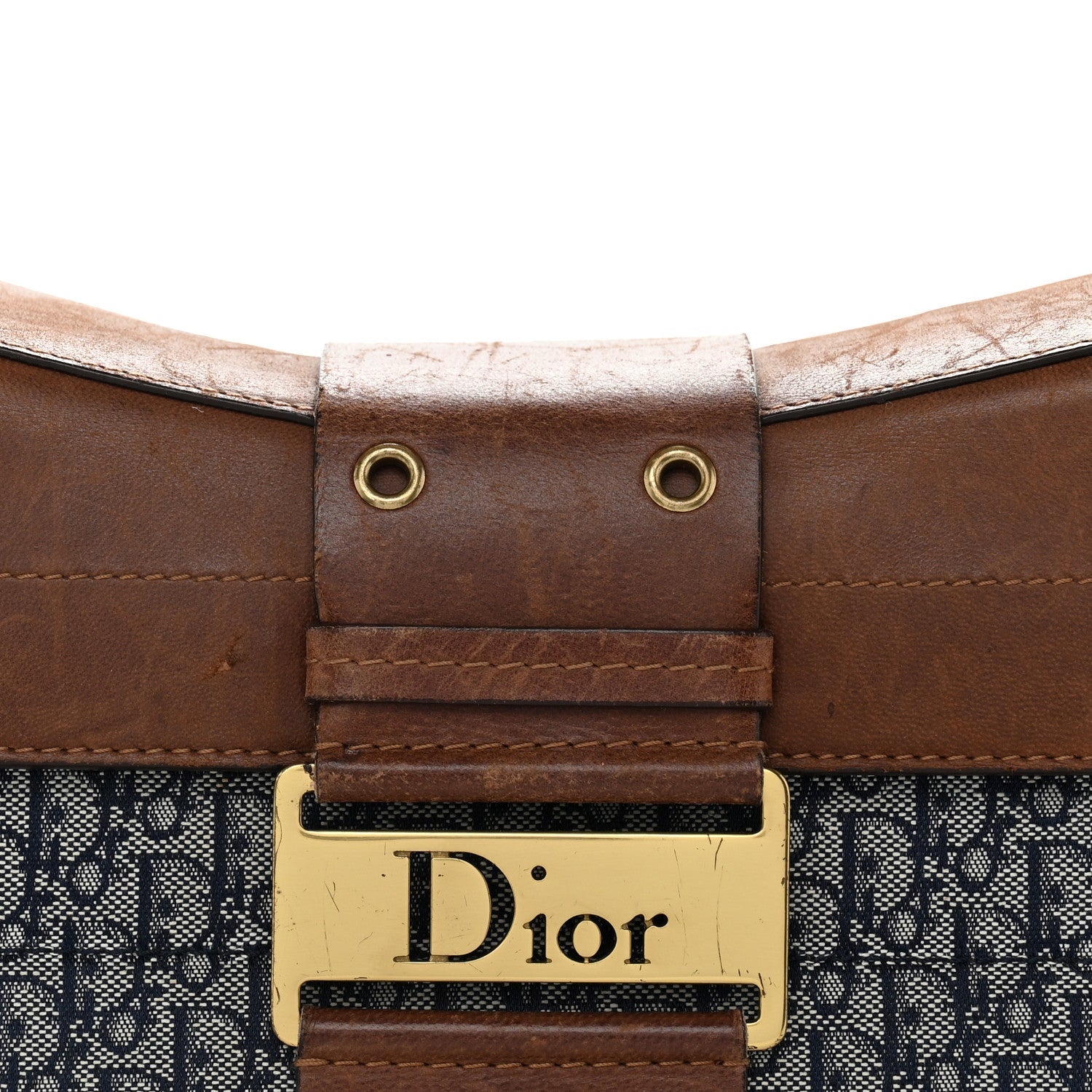Calfskin Monogram Street Chic Columbus Blue