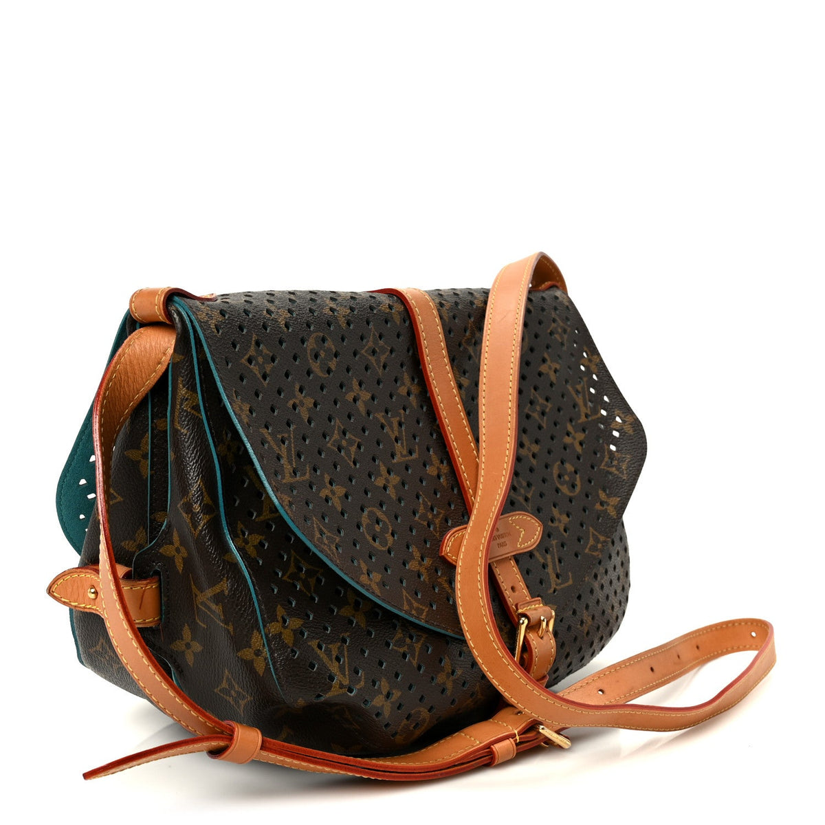 Monogram SC Flore Saumur Teal