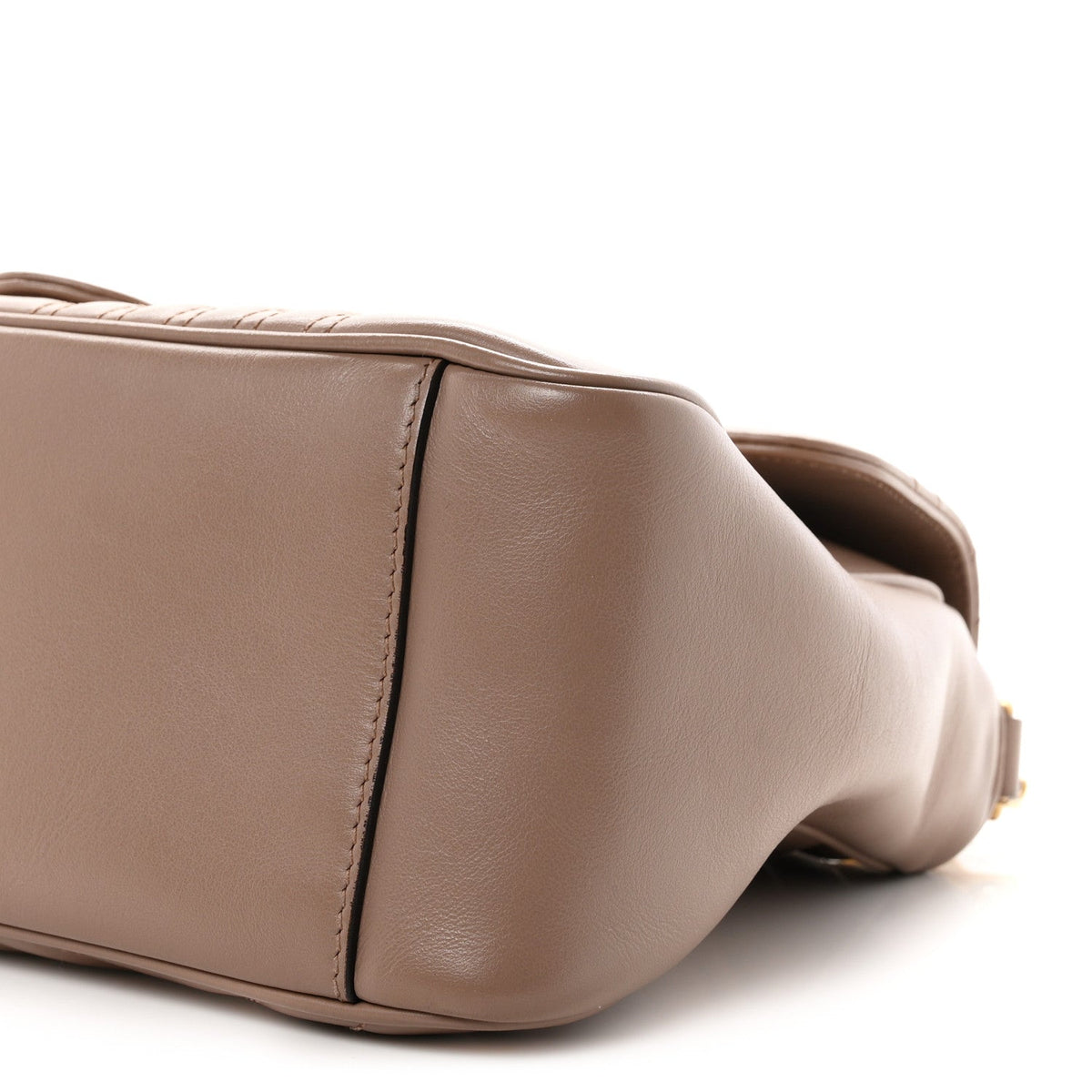 Calfskin Matelasse Small GG Marmont Top Handle Shoulder Bag Porcelain Rose