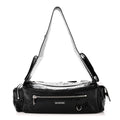 Agneau Arena Superbusy XS Sling Zip Shoulder Bag Black Black