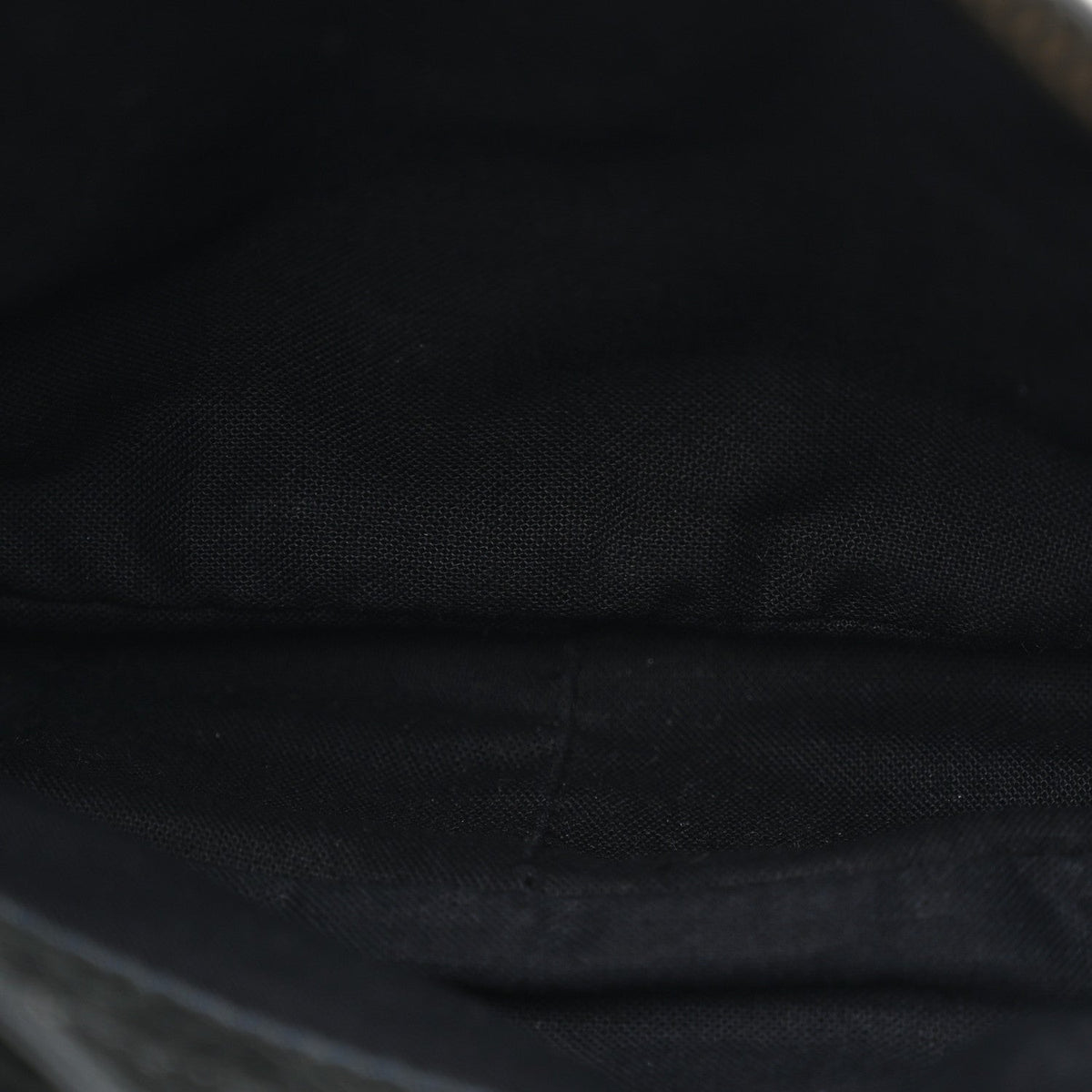 Agneau Classic Hardware Shoulder Bag Black