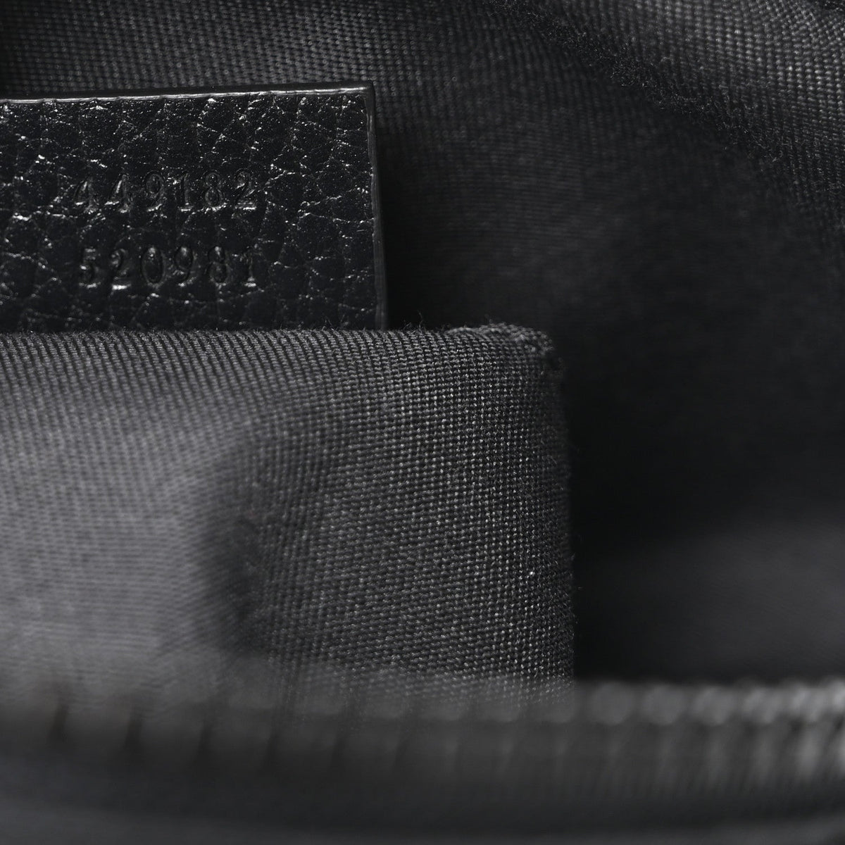 Nylon Monogram Fanny Pack Belt Bag Black
