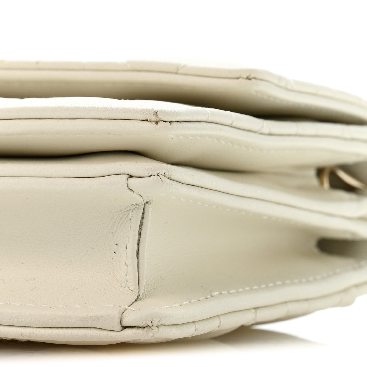 Lambskin Cannage Mini My Dior Bag Latte