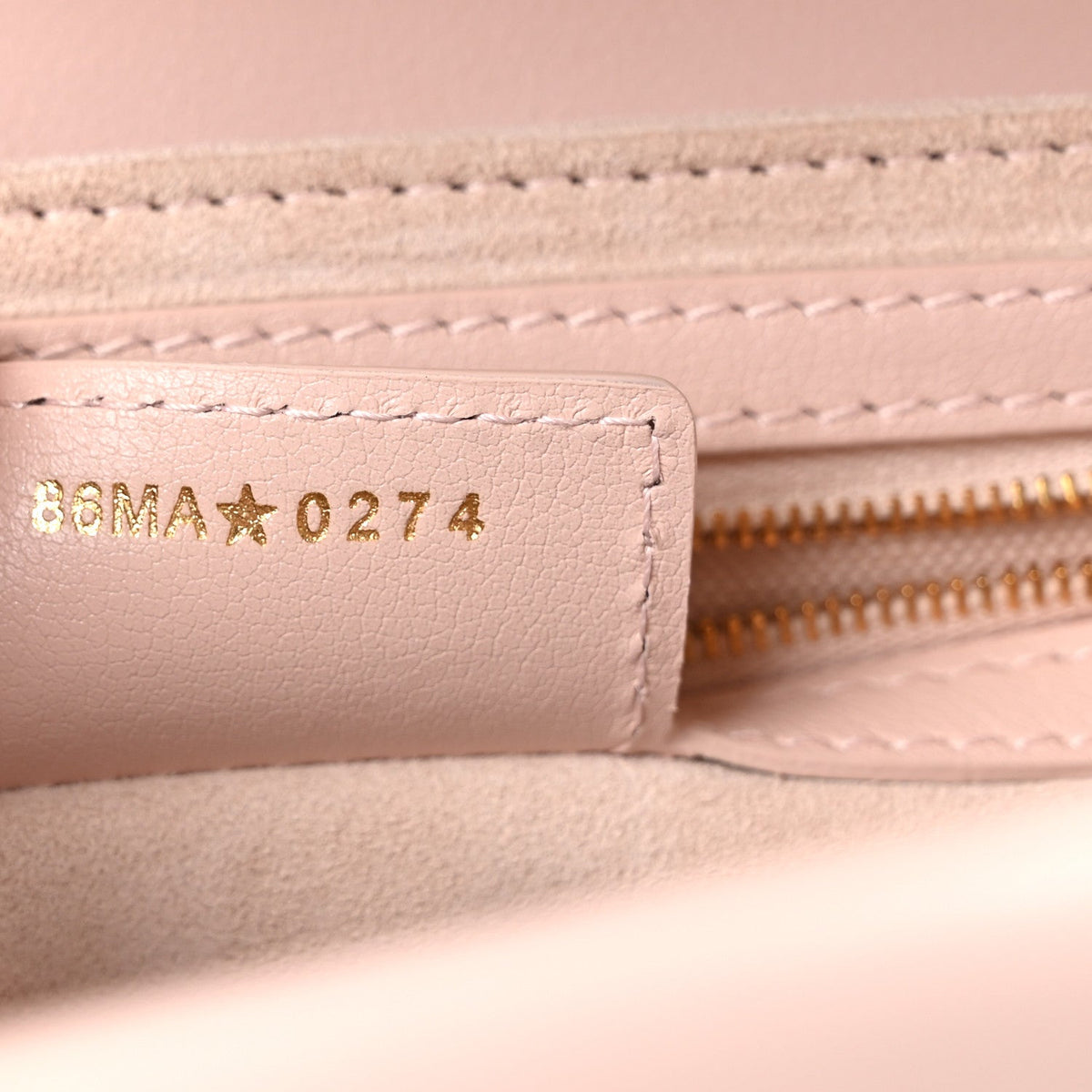 Lambskin Cannage Small Jolie Top Handle Bag Rose Poudre