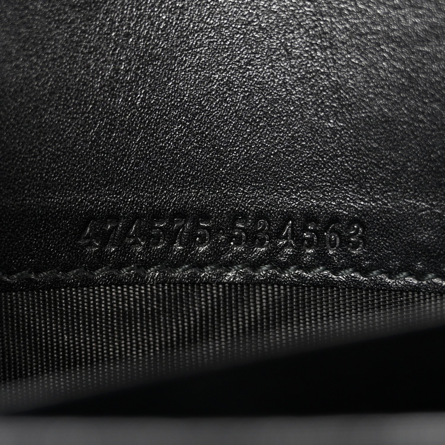 Calfskin Matelasse GG Marmont Chain Wallet Black
