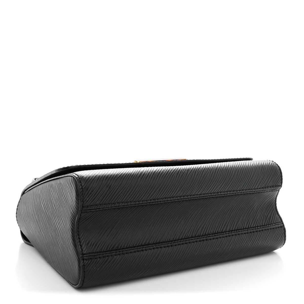 Epi Tortoiseshell Twist Shoulder Bag MM Black