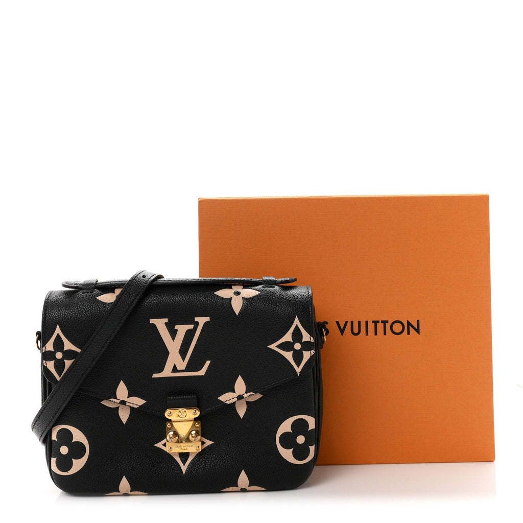 Empreinte Monogram Giant Pochette Metis Black Beige