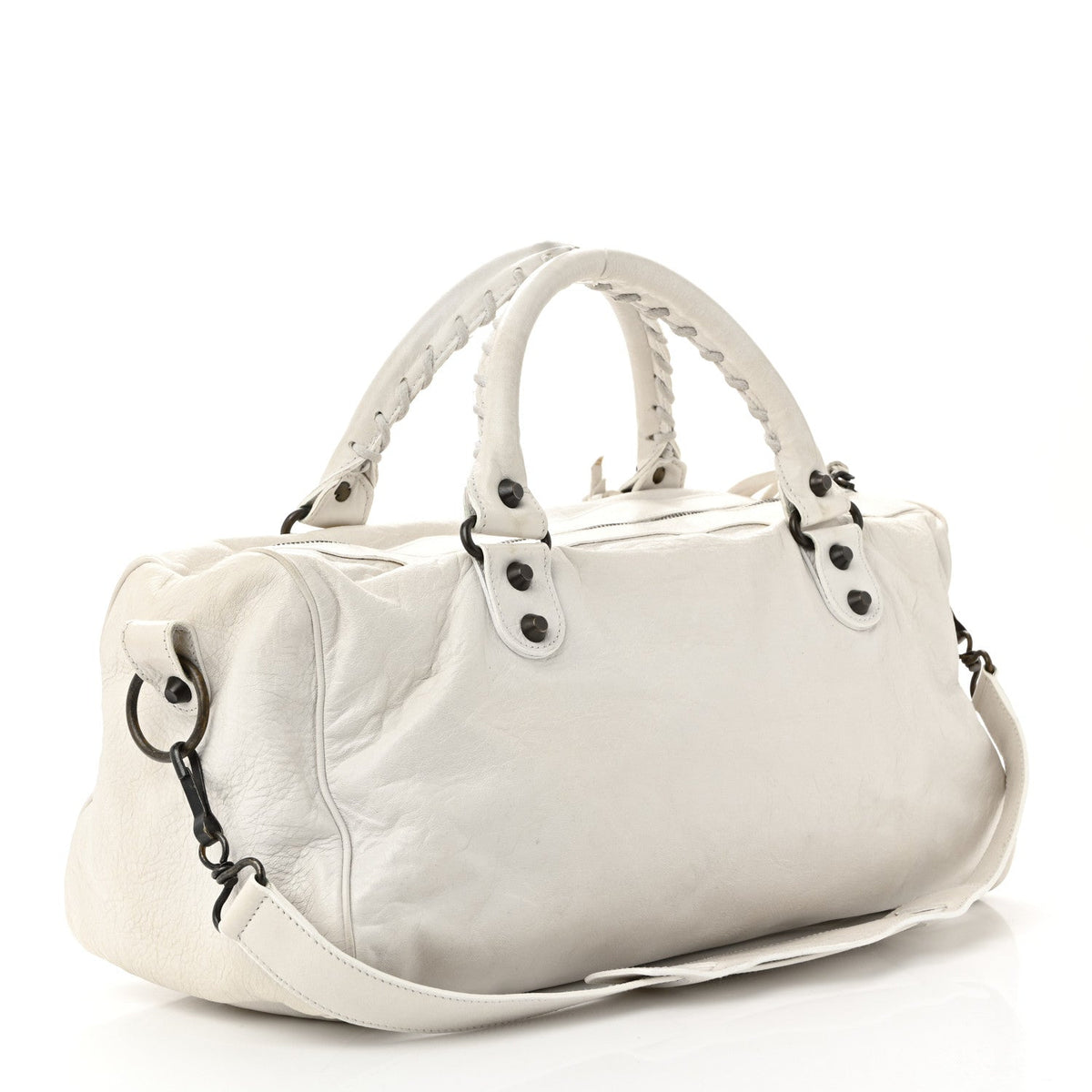 Agneau Classic Hardware Twiggy White
