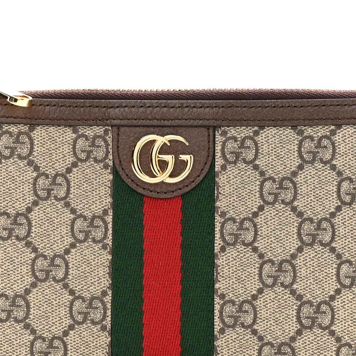 GG Supreme Monogram Web Ophidia Utility Belt Bag 75 30 Beige Ebony New Acero