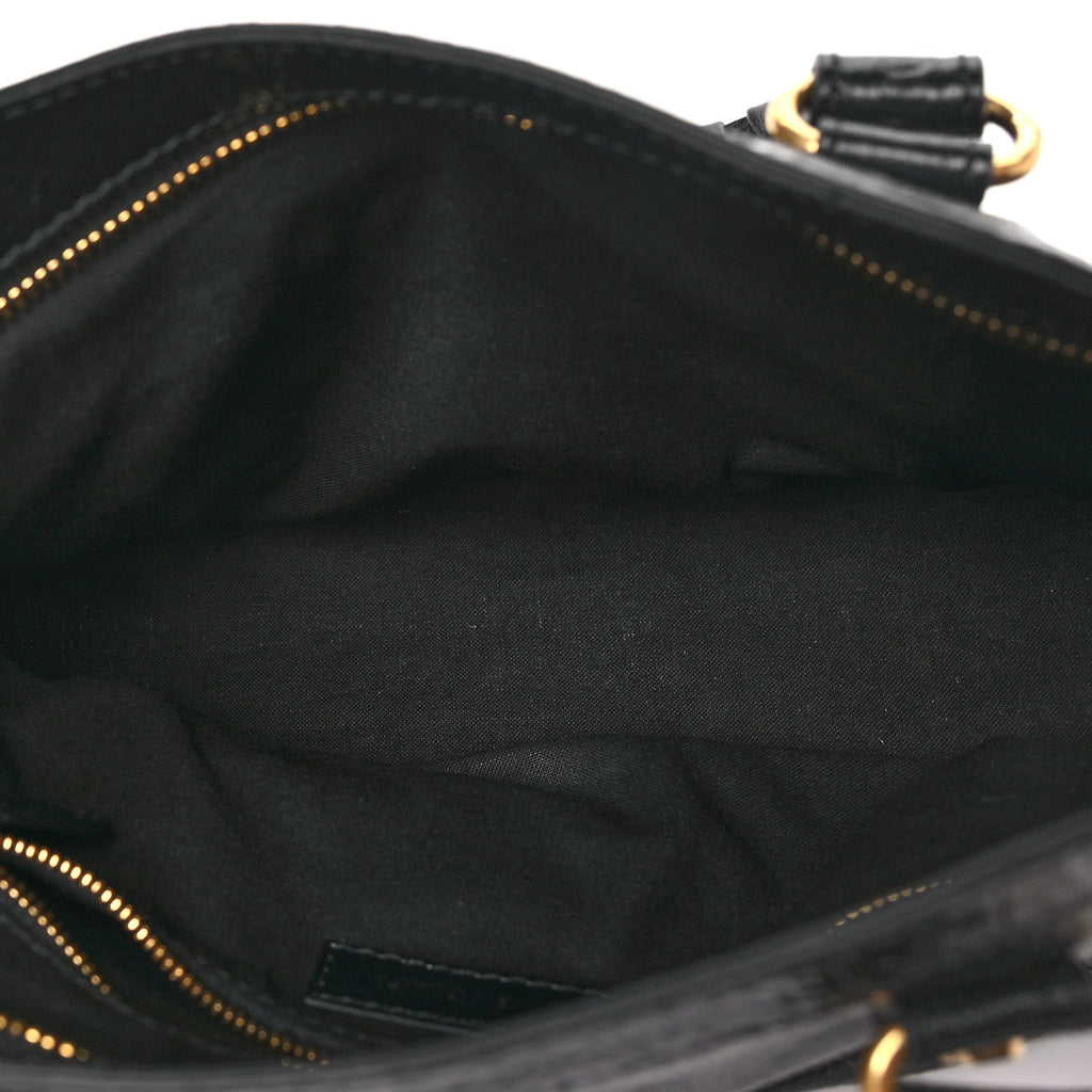 Agneau Arena Gold Hardware Small Le City Black