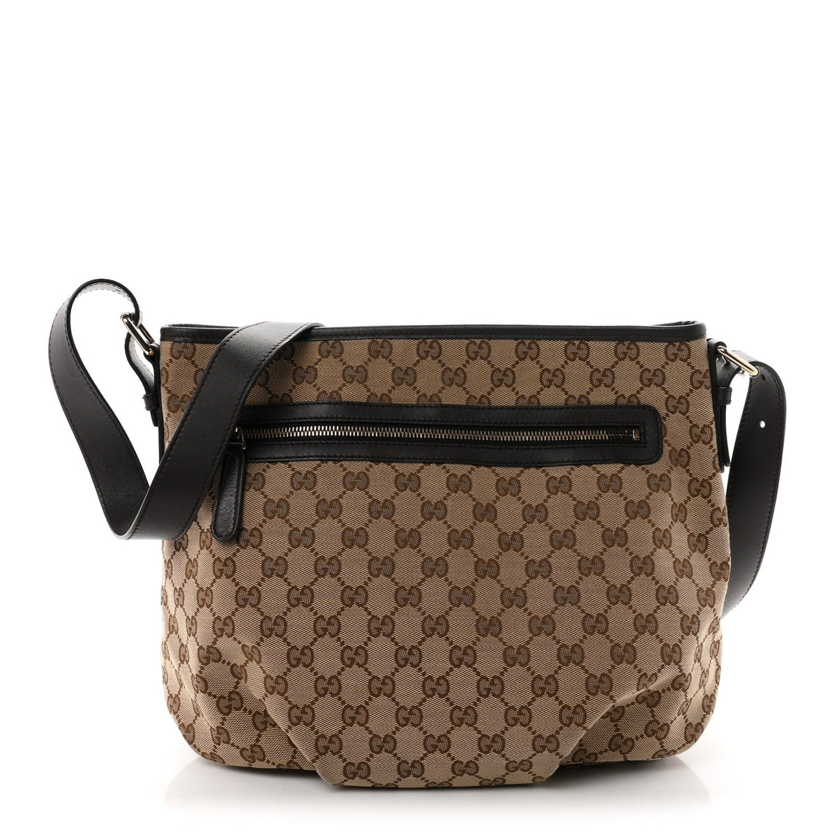 Monogram Messenger Bag Dark Brown
