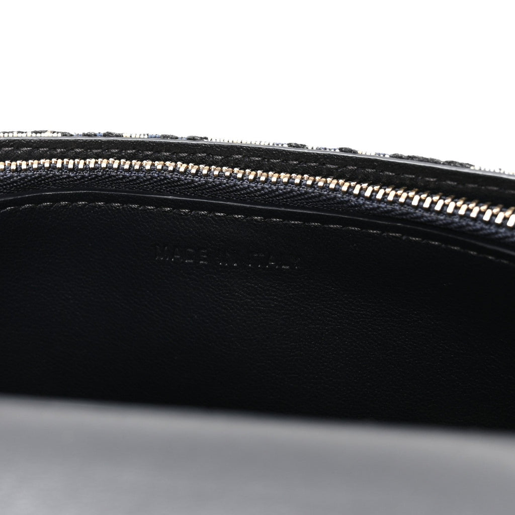Oblique Saddle Belt Bag Blue