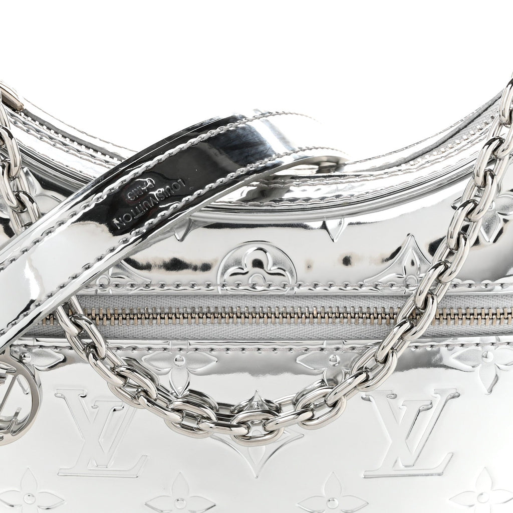 Monogram Miroir Loop PM Silver