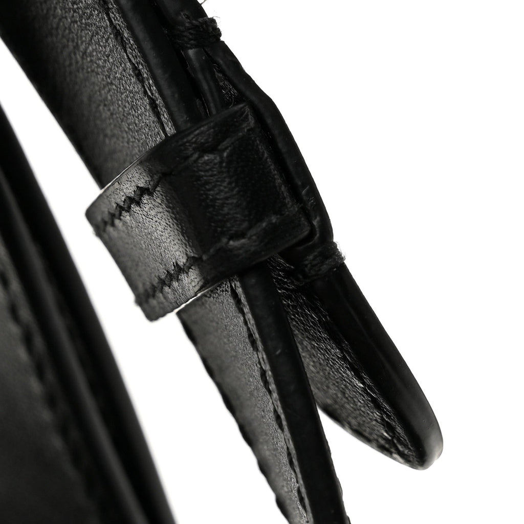 Calfskin Tweed Cannage Medium Toujours Black White