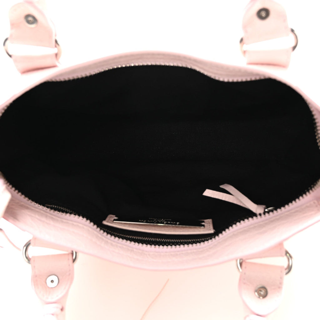 Agneau Arena Giant Rhinestone Hardware Small Le City Petal Pink