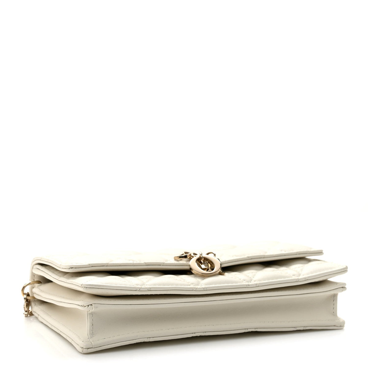 Lambskin Cannage Mini My Dior Bag Latte