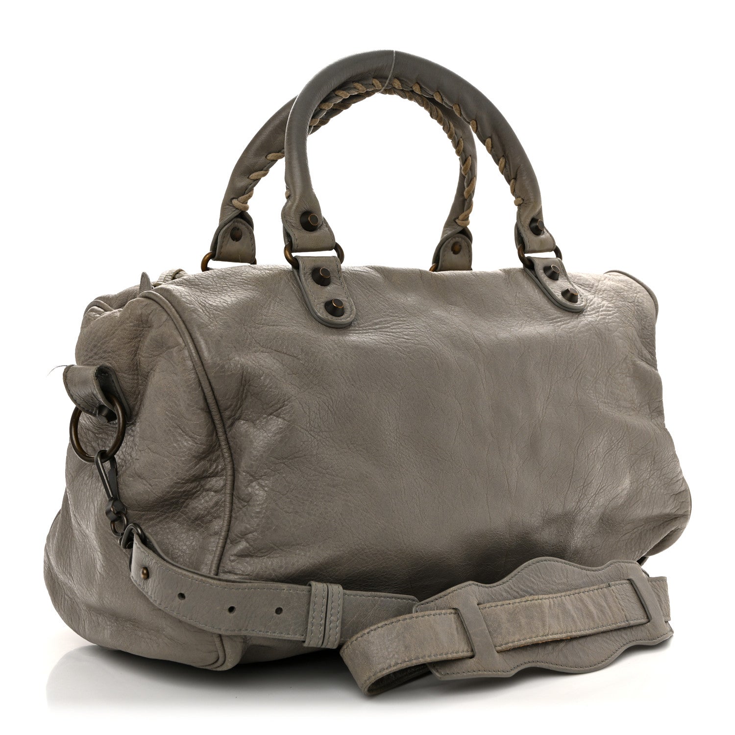 Agneau Classic Hardware Boston Gris Pyrite