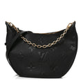 Empreinte Monogram Giant Loop Hobo Black